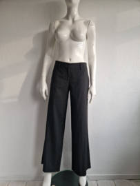 Vanailia Elements pantalon. Maat 38, Zwart/krijtstreep.