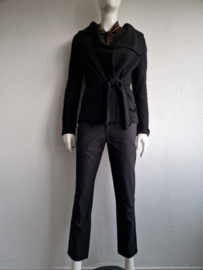 Nicowa vest. Maat 38, Zwart/wol.