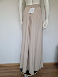 Vanilia Wide Leg Pant – Kit. Maat 40, Licht beige.