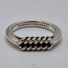 Buddah to Buddah Refined Chain ring. Zilver/17.