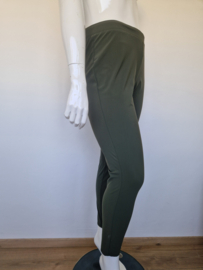 La Dress legging/broek. Maat XXL. Olijfgroen