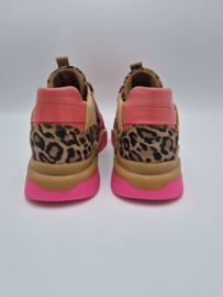 Dwars Los Angeles Leopard sneakers. Maat 40.