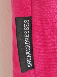 Sneakerdresses jurk | Maat L | Fuchsia |