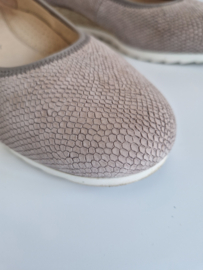 Gabor Comfort instappers met sleehak | Maat 7 | Taupe |