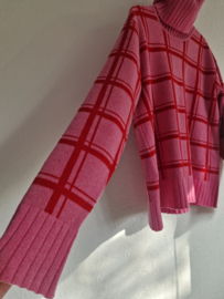 Woolish coltrui | Maat S | Roze | Merino wol |