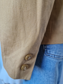 10 FEET linnen Blazer. Maat M. Okergeel.