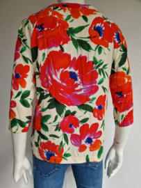 Nathalie Vleeschouwer blouse. Maat S. Bloemenprint.