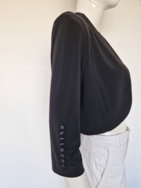 Joseph Ribkoff bolero jasje. Maat 38, Zwart.