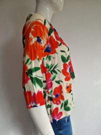 Nathalie Vleeschouwer blouse. Maat S. Bloemenprint.