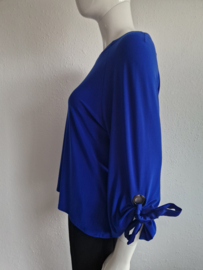 Joseph Ribkoff top. Maat 38/40. Koningsblauw.