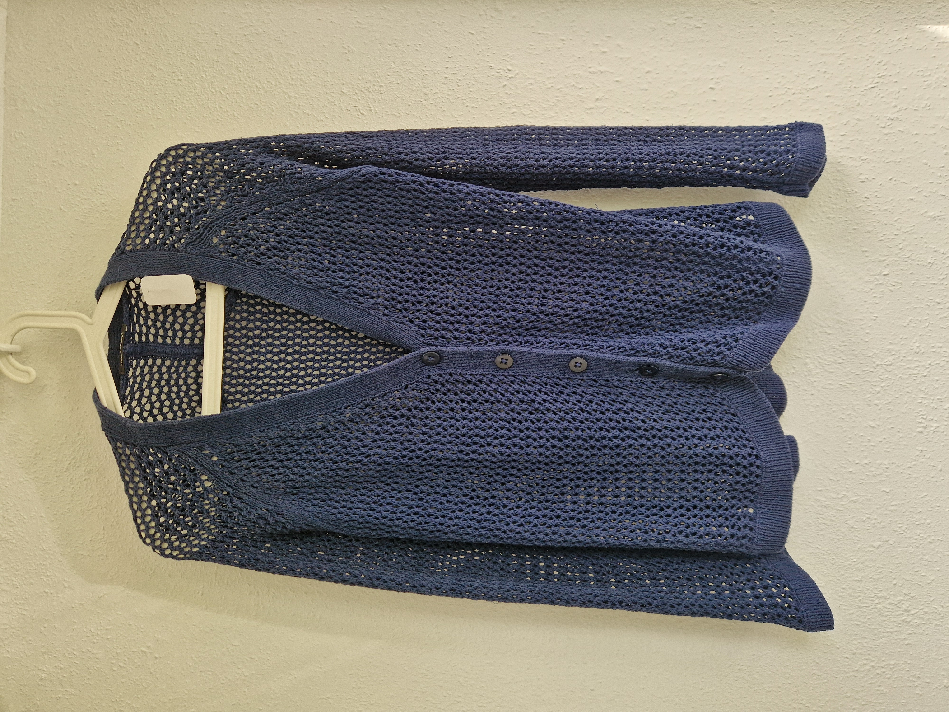 Luisa Cerano vest. Maat 36/38, Blauw.