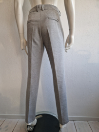 Toni pantalon. Maat 38, Lichtgrijs/visgraat