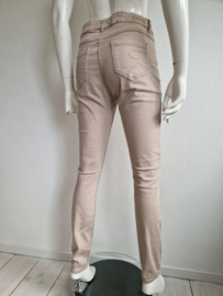 Geisha skinny. Maat 38, Beige.