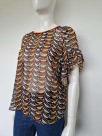 Scotch & Soda top. Maat M. Print.