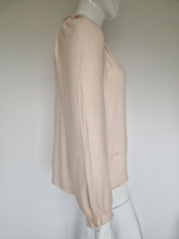 Louizon blouse. Maat 3. Poederroze