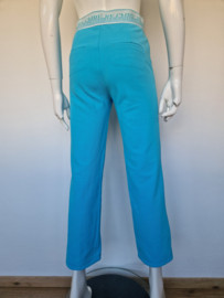 Cambio cropped pantalon. Maat 36, Turquoise.