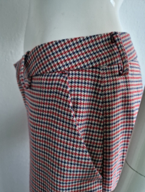 Reiko pantalon Pamelo Fancy. Maat 28. Blauw/rood.