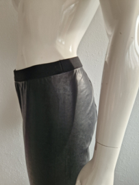 Marc Cain leatherlook legging. Maat 3, Zwart