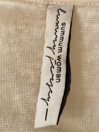 Summum Woman shirt. Maat M. Crème/goud