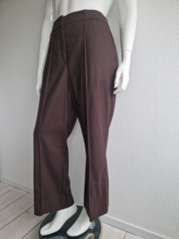 Marc O'Polo Pure pantalon. Maat 44. Chocoladebruin/wol.