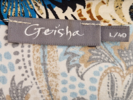 Geisha blouse top. Maat 40. Floral print.