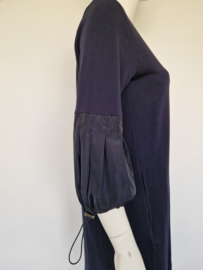 Margittes jurk. Maat 40, Nachtblauw.