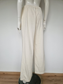 Marc O’Polo ribcord broek | Maat 38 | Ecru |