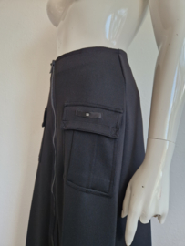 10Days maxirok Scuba met klepzakken. Maat S. Zwart.