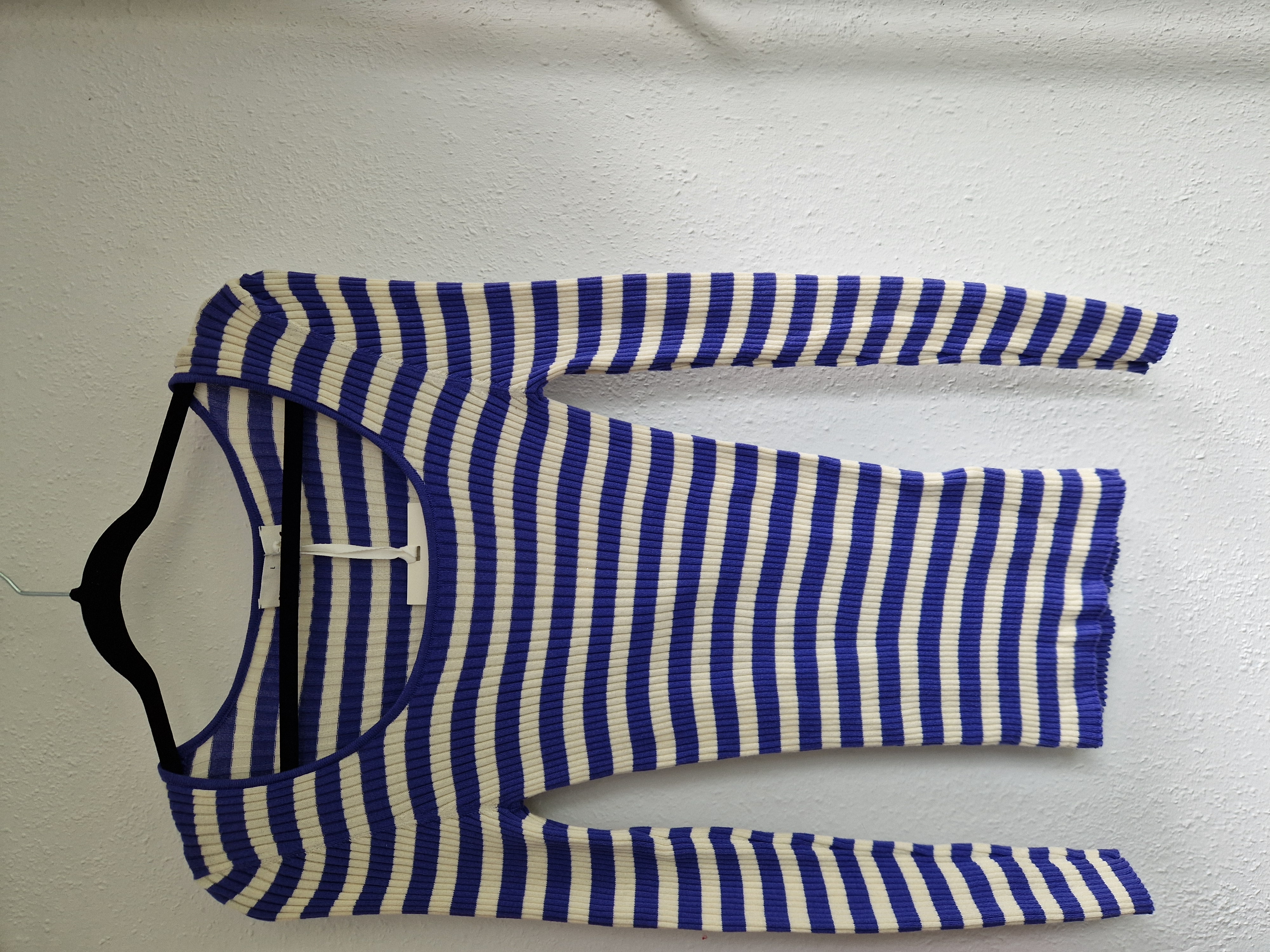Armedangels top Alaania. Maat L. Paars/creme.
