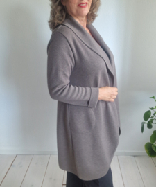 Tinde vestjas. Maat M. Taupe.