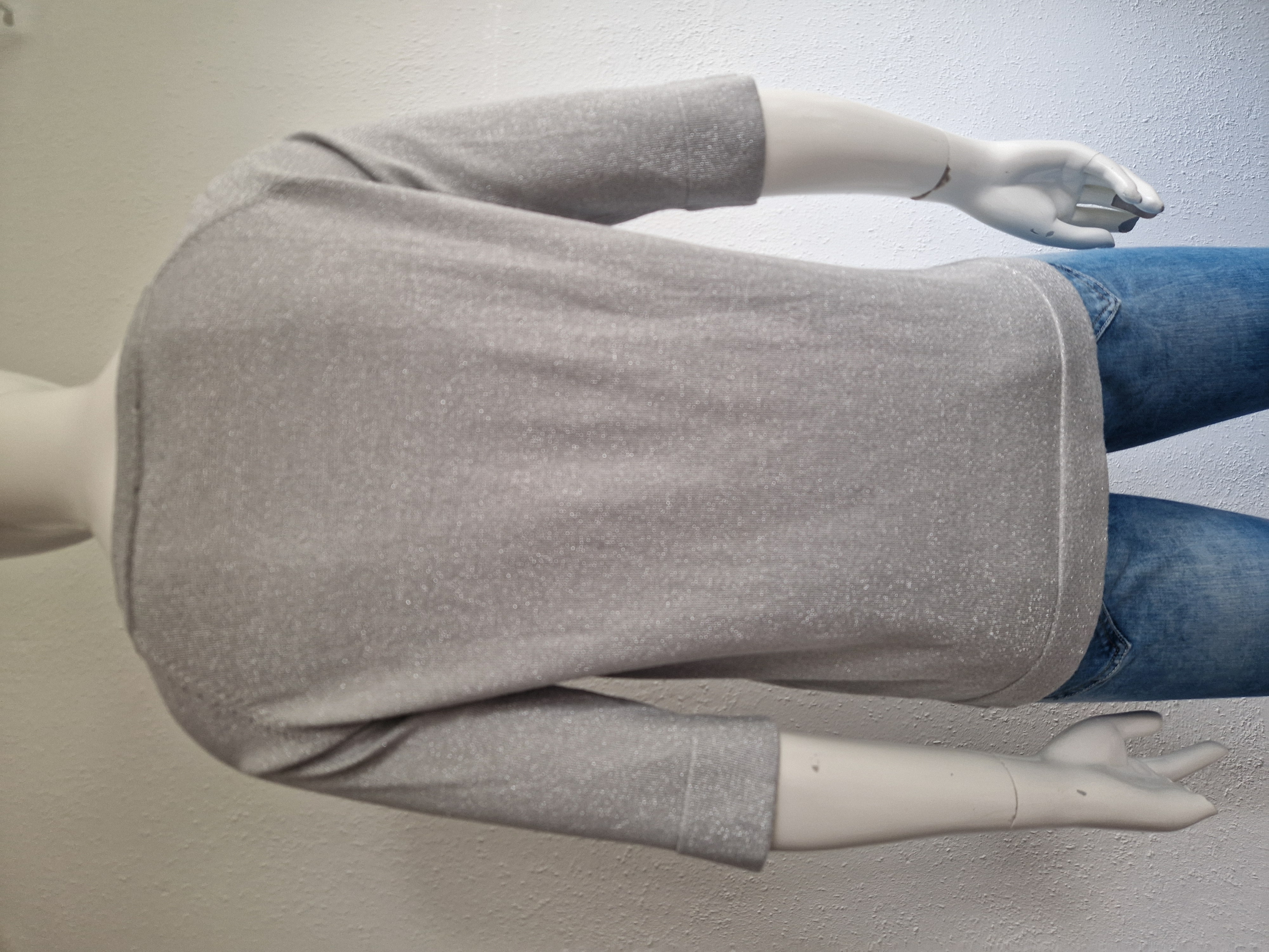 En Vogue top Skye. Maat L Silver/grey