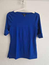 Ralph Lauren top. Maat S. Kobaltblauw.