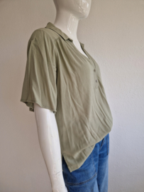Zusss blouse. Maat XXL. Saliegroen.