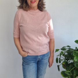 Studio Anneloes trui | Maat XL | Poederroze | Wol |