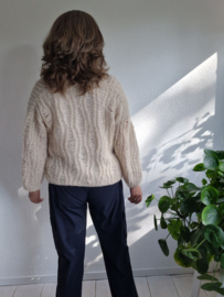 INTI Knitwear vest | Maat M | Crème | Alpaca |