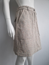 Mat de Misaine rok. Maat 36/38, Beige gemêleerd.
