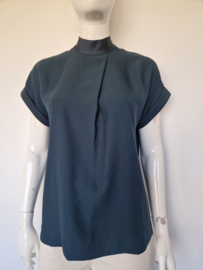 Dante 6 blouse. Maat 2, Smaragdgroen