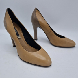 Alberto Fermani pumps. Maat 37,5, Bruin/leer.