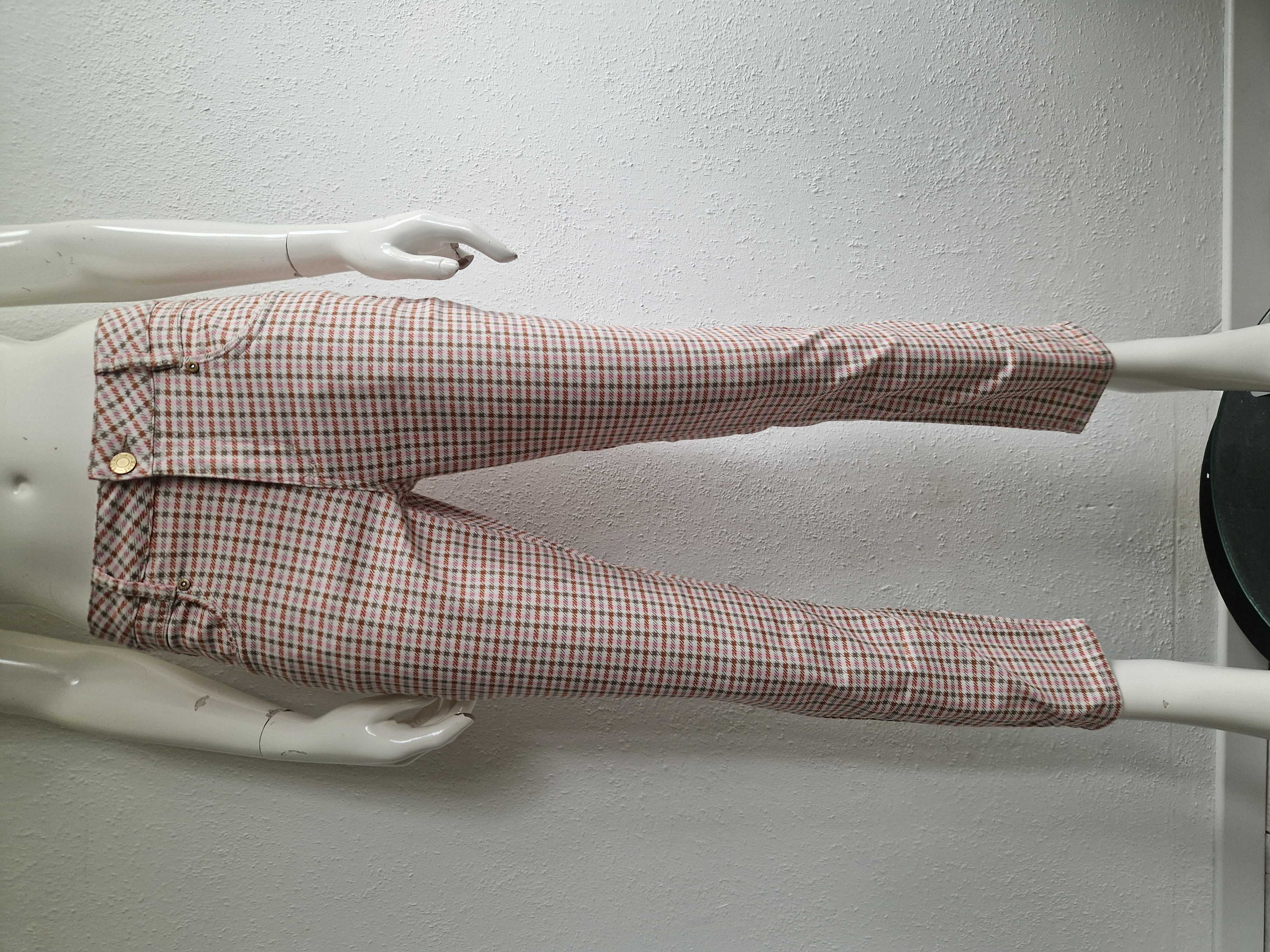 Red Button cropped pantalon. Maat 38, Pied de poule.