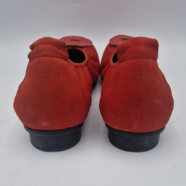 Arche ballerina's Ninaya. Maat 41, Rood/leer.