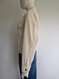 LEE Batwing Rider jacket. Maat S. Creme/corduroy.