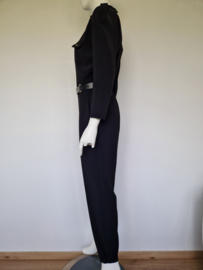 Elisabetta Franchi jumpsuit Tuta. IT maat 42. Zwart