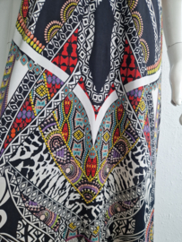 Batida maxi dress. Maat 3, All over print.