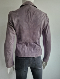 Transmission blazer. Maat 36, Lila/ leer.