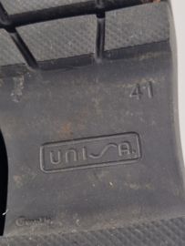Unisa Jofo boots. Maat 41, Zwart/ suède.