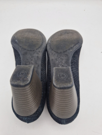 Gabor pumps. Maat 6,5, Zwart/leer.
