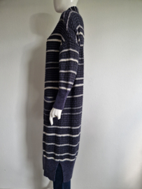 Marc O'Polo vest (lang model). Maat S. Gestreept.