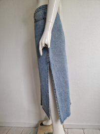 Object denim skirt Rep. Maat M. Blauw.