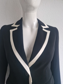 123 blazer. Maat 34/36, Zwart/crème