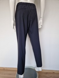 Cambio Kassia pantalon off black krijtstreep maat 40